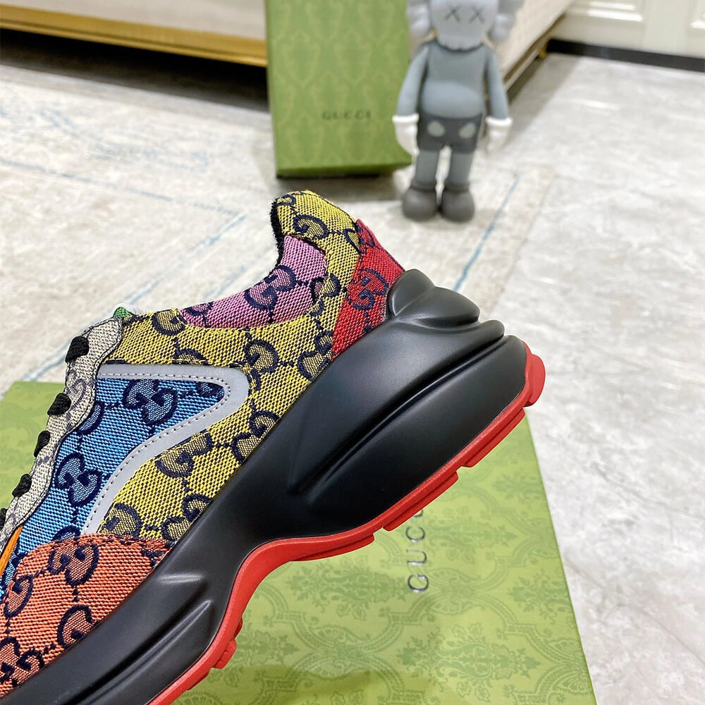 Stylish Gucci Multicolor GG Supreme Rhyton Sneaker 3286