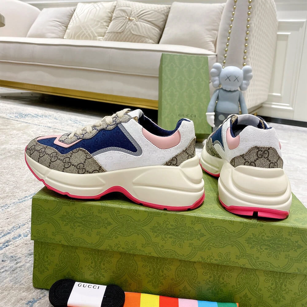 Gucci Multicolor GG Supreme Rhyton Sneaker StreetReady 3265