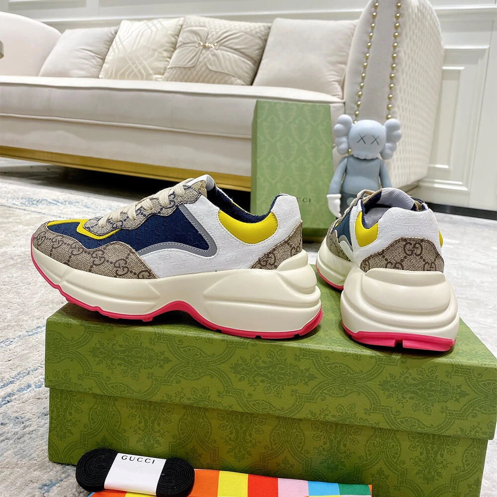 FreshLook Gucci Multicolor GG Supreme Rhyton Sneaker 3277