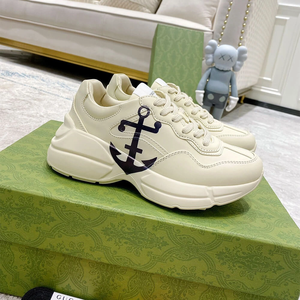 Seasonal Gucci Rhyton Anchor Sneaker 3290