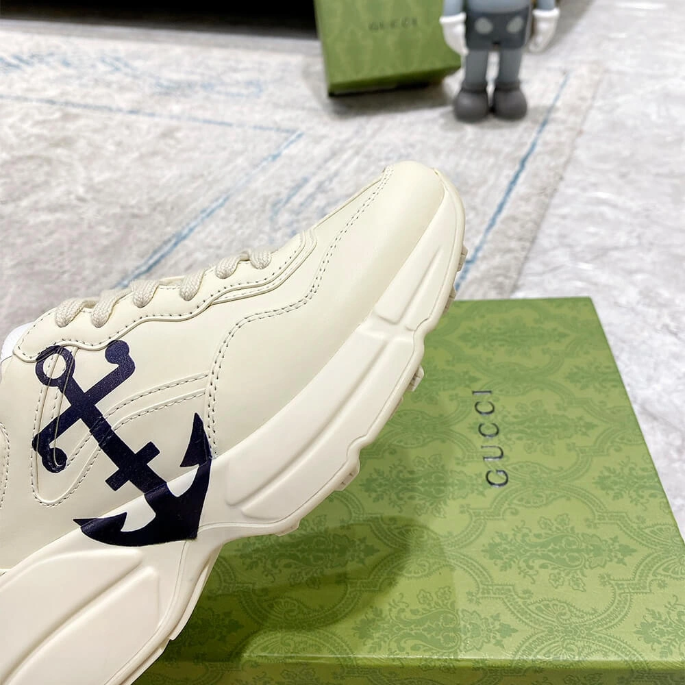 Seasonal Gucci Rhyton Anchor Sneaker 3290