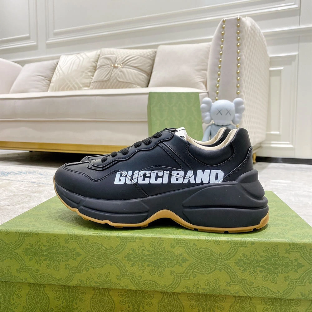 Gucci Rhyton ‘Gucci Band Black’ Sneaker Classic 3283