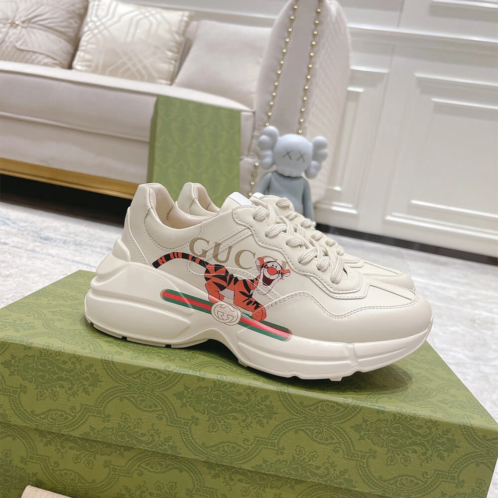 Gucci Rhyton Sneaker with Print WeatherProof 3257
