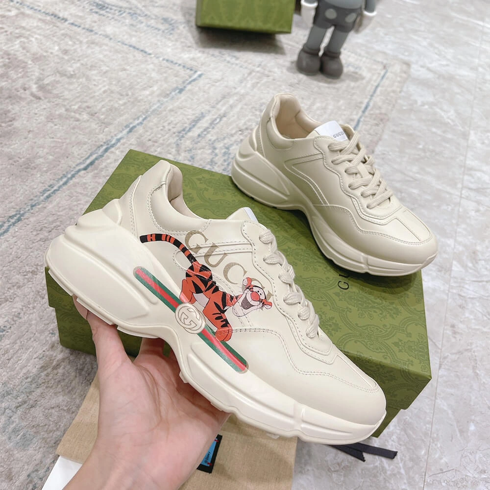 Gucci Rhyton Sneaker with Print WeatherProof 3257