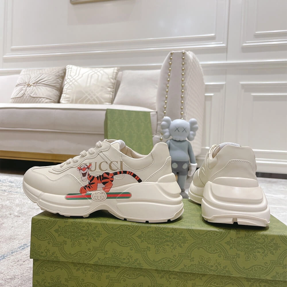 Gucci Rhyton Sneaker with Print WeatherProof 3257