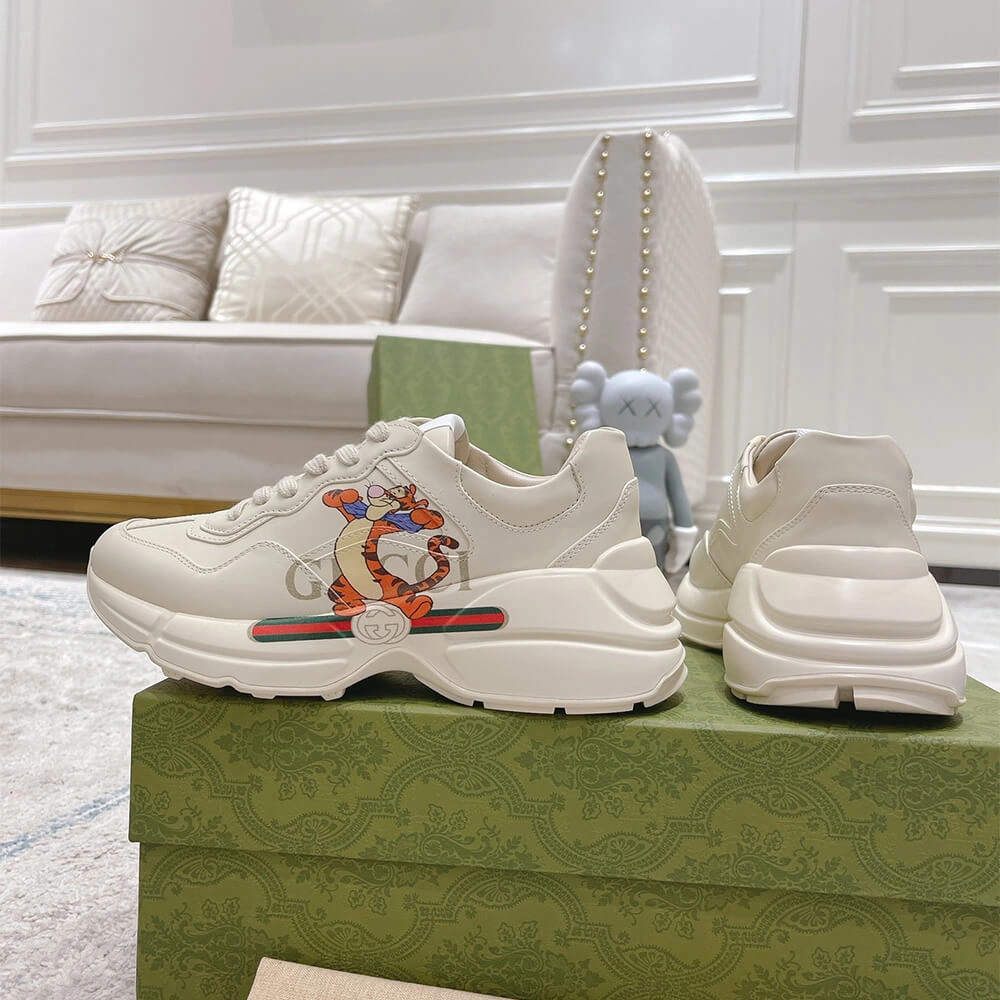 Gucci Rhyton Sneaker with Print Durable 3287
