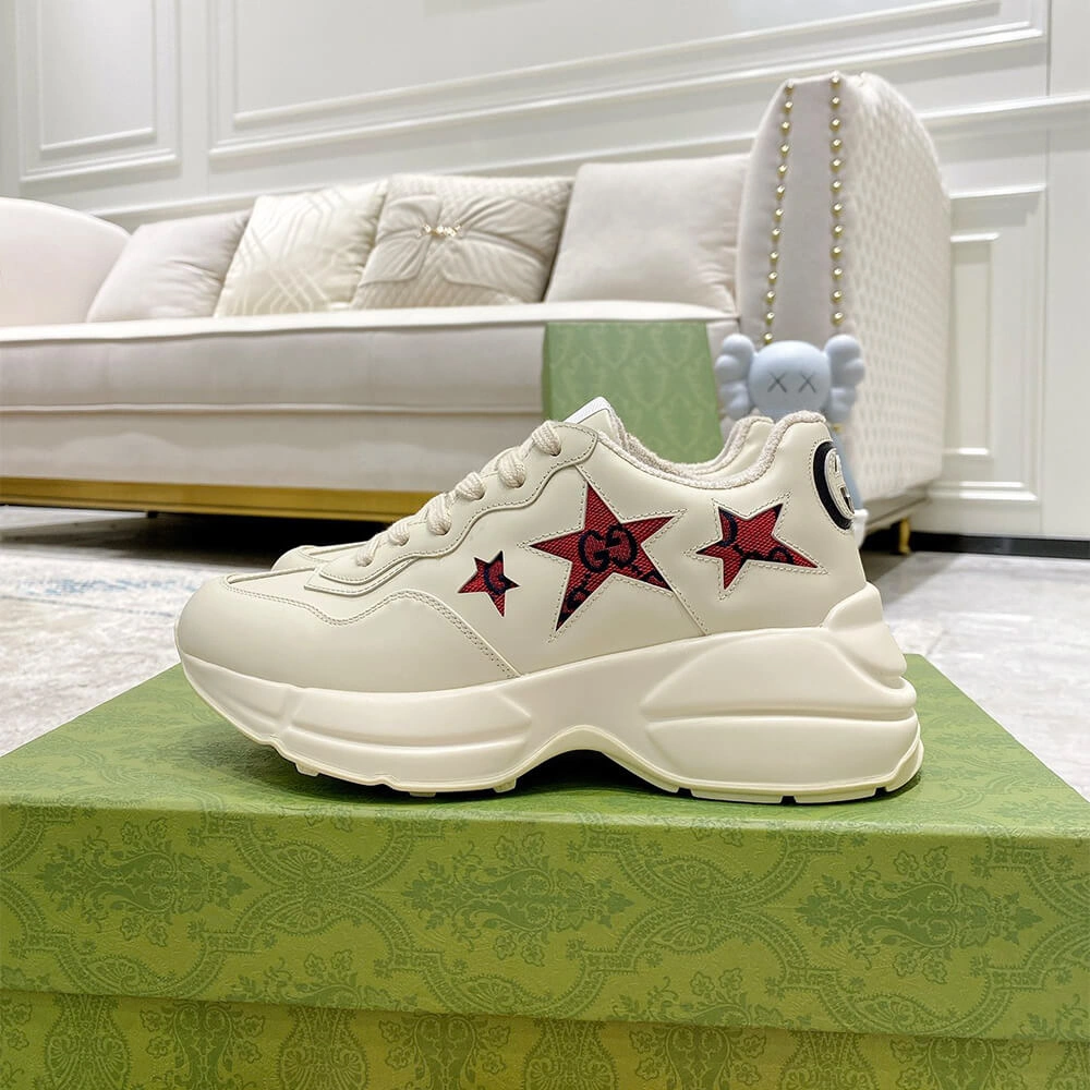 Classic Gucci Rhyton Sneaker with Stars 3268