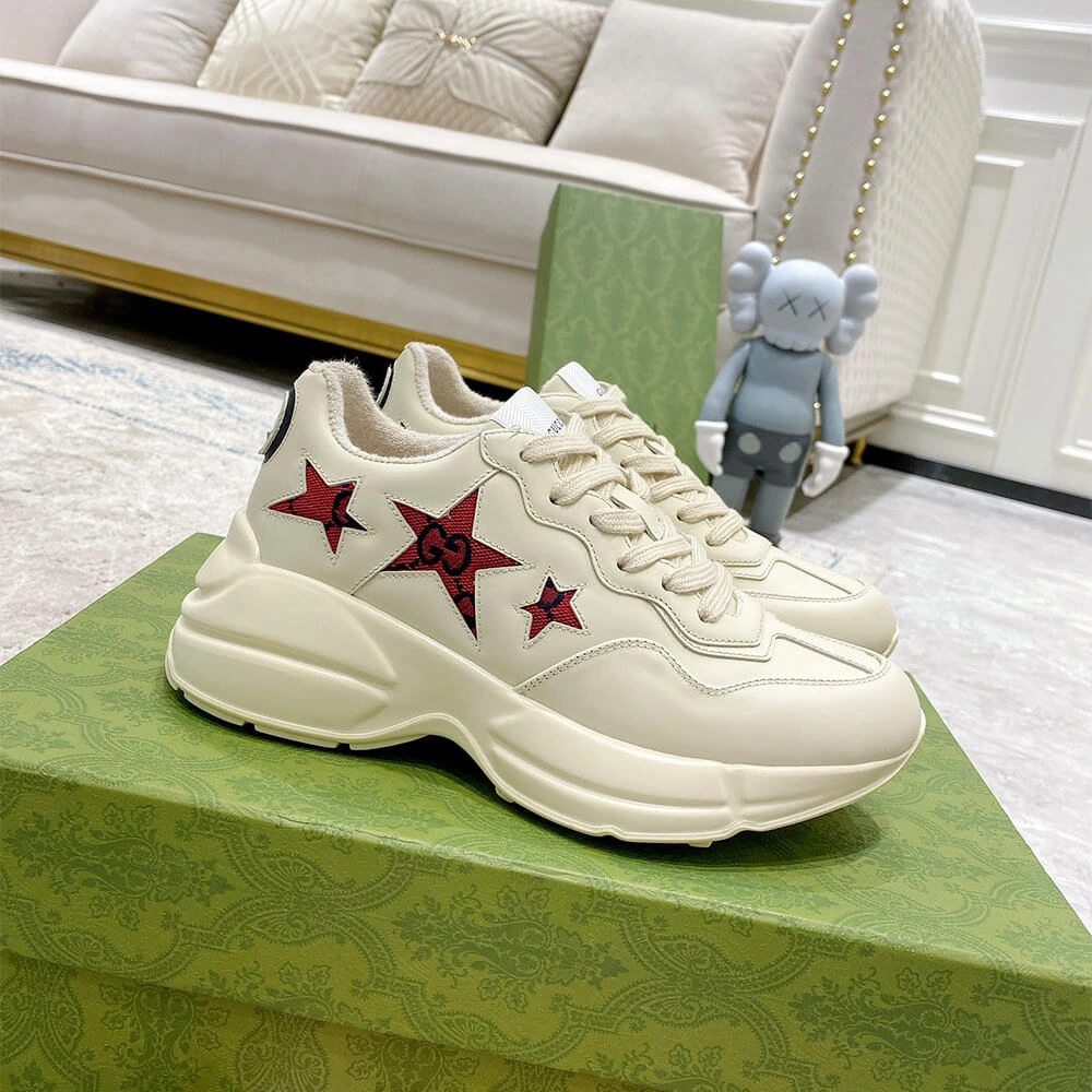 Classic Gucci Rhyton Sneaker with Stars 3268