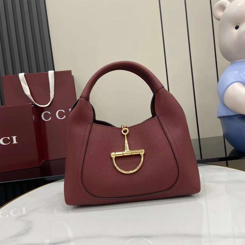 Bold Gucci Softbit medium top handle bag(HIGH-END GRADE) 980