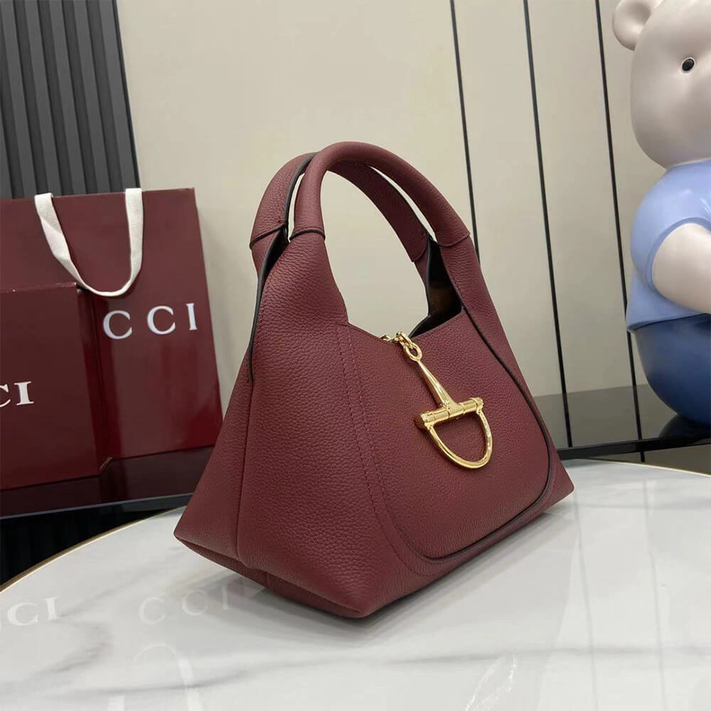 Bold Gucci Softbit medium top handle bag(HIGH-END GRADE) 980