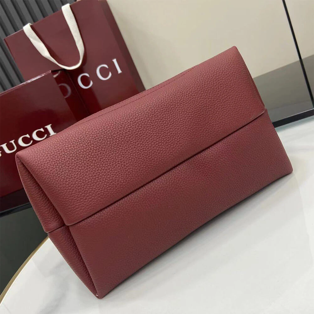 Bold Gucci Softbit medium top handle bag(HIGH-END GRADE) 980