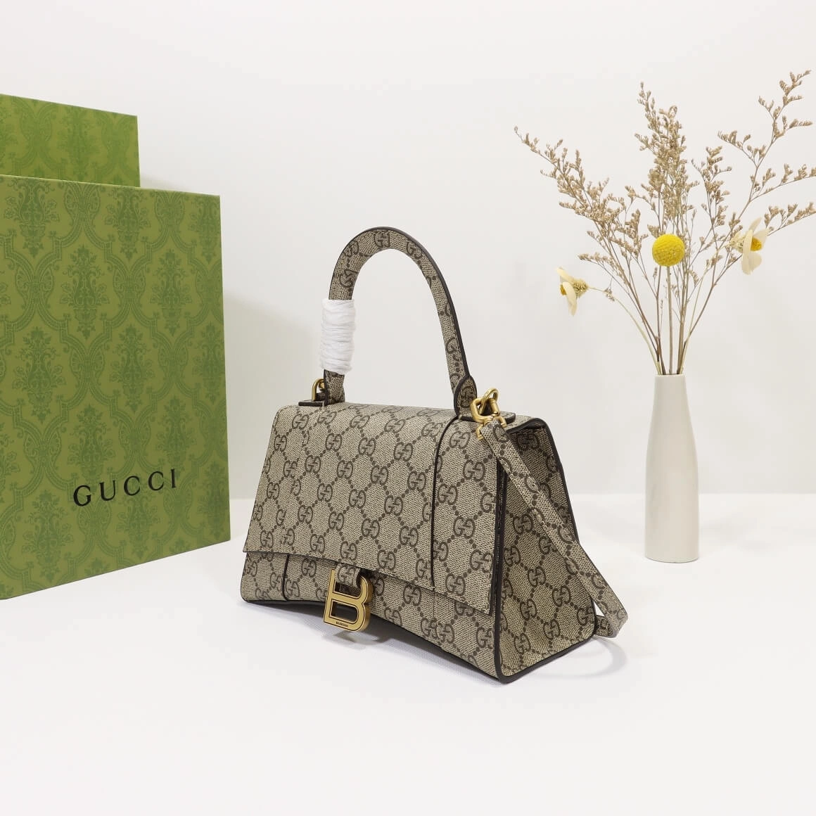 ComfortFit Gucci x Balenciaga Small Hourglass Bag 1272