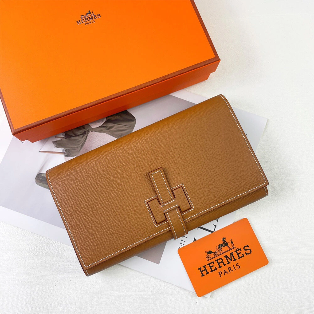 SmartChoice HERMES New H Passant Toutenmain wallet(HIGH-END GRADE) 2040