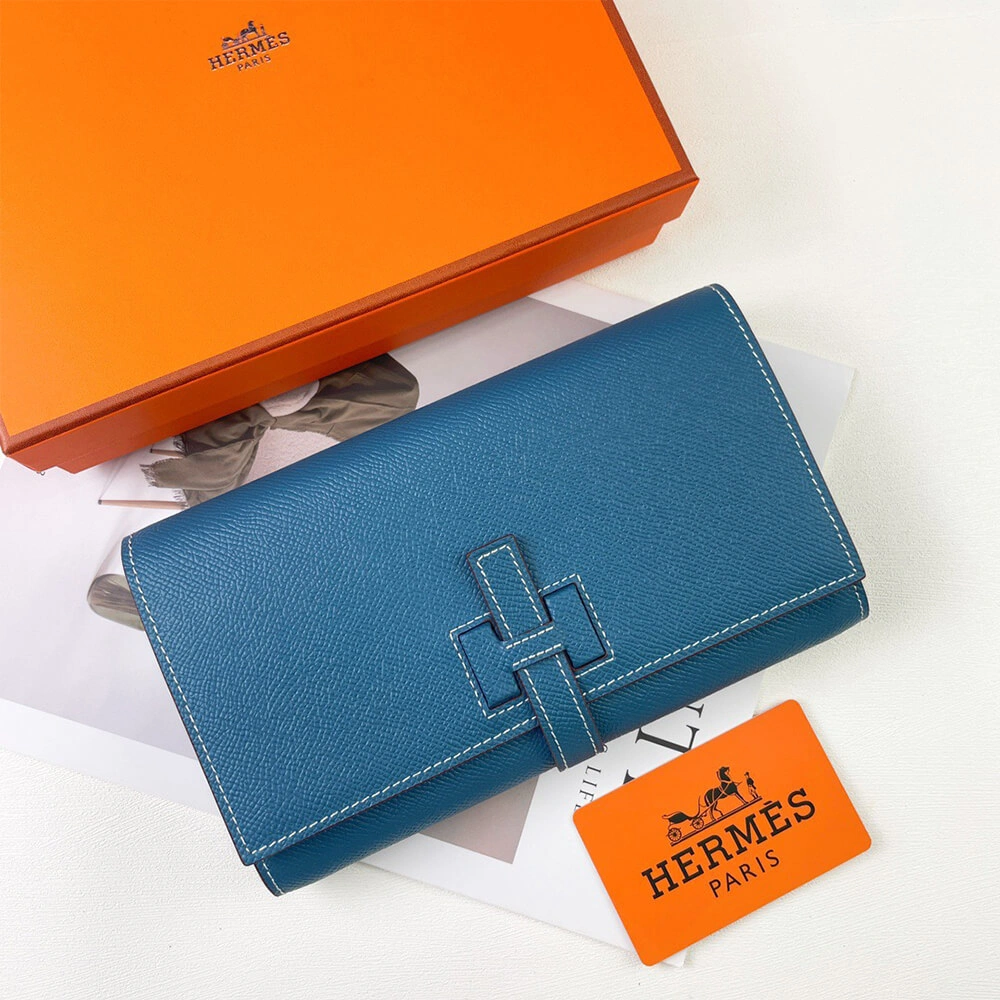 HERMES New H Passant Toutenmain wallet(HIGH-END GRADE) Tailored 2017