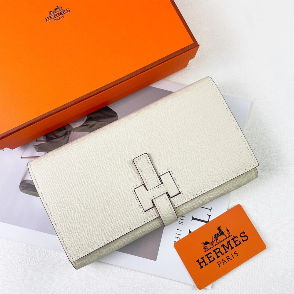 Popular HERMES New H Passant Toutenmain wallet(HIGH-END GRADE) 2021