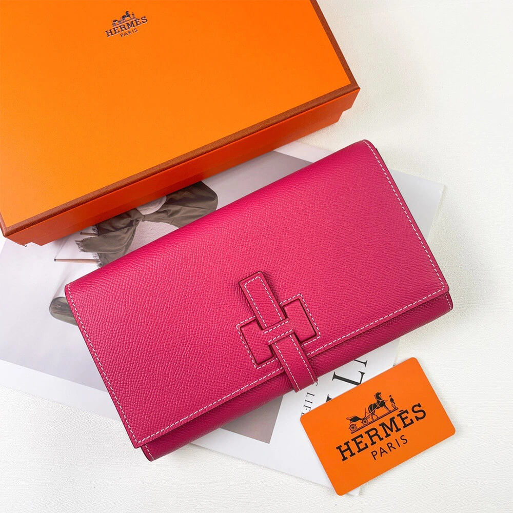 HERMES New H Passant Toutenmain wallet(HIGH-END GRADE) Stylish 2011