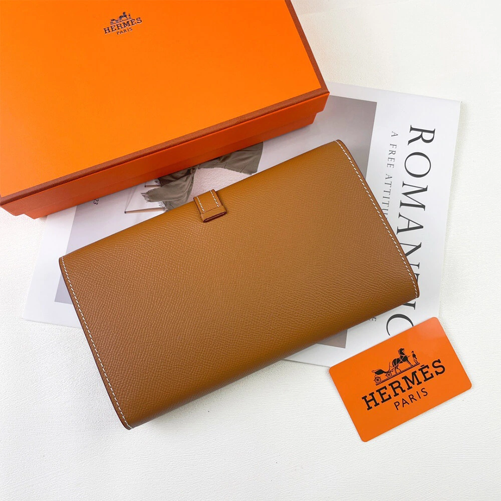 SmartChoice HERMES New H Passant Toutenmain wallet(HIGH-END GRADE) 2040