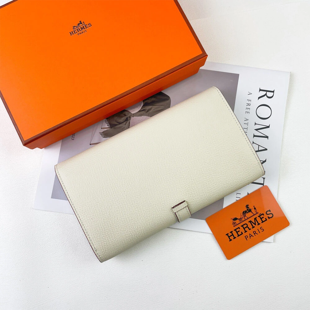 Popular HERMES New H Passant Toutenmain wallet(HIGH-END GRADE) 2021