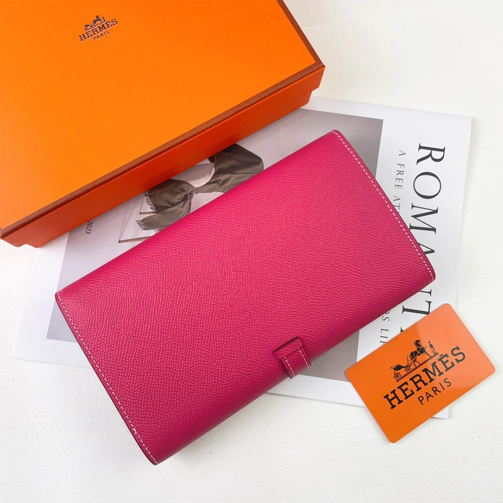 HERMES New H Passant Toutenmain wallet(HIGH-END GRADE) Stylish 2011