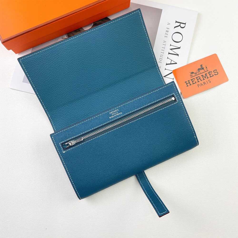 HERMES New H Passant Toutenmain wallet(HIGH-END GRADE) Tailored 2017