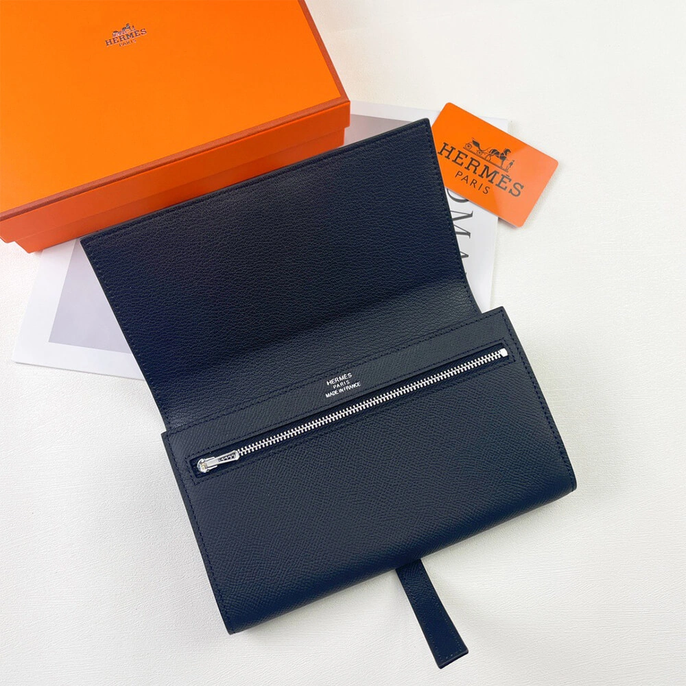 HERMES New H Passant Toutenmain wallet(HIGH-END GRADE) MultiPurpose 2015