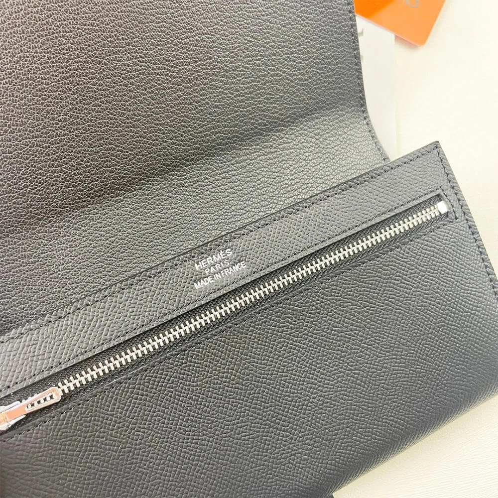 HERMES New H Passant Toutenmain wallet(HIGH-END GRADE) MultiPurpose 2015
