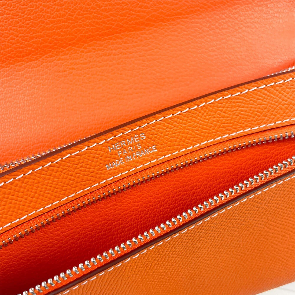 Compact HERMES New H Passant Toutenmain wallet(HIGH-END GRADE) 2003