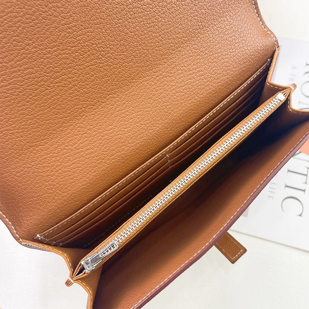 SmartChoice HERMES New H Passant Toutenmain wallet(HIGH-END GRADE) 2040