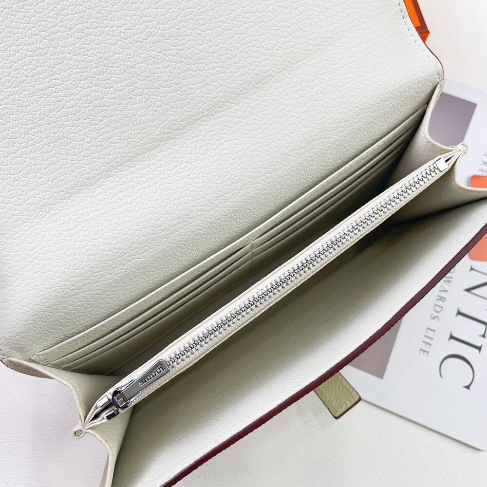 Popular HERMES New H Passant Toutenmain wallet(HIGH-END GRADE) 2021