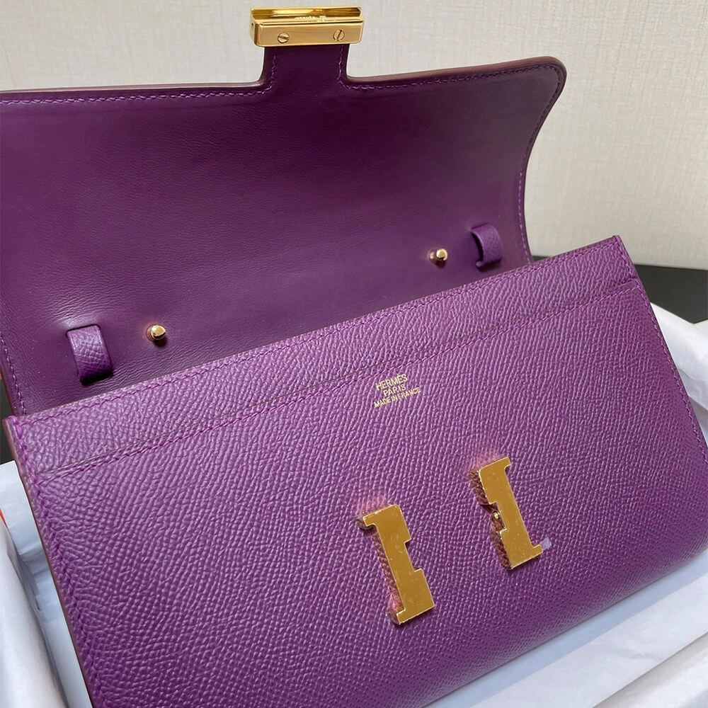 SoftTouch Hermes Constance To Go Rock wallet 1816