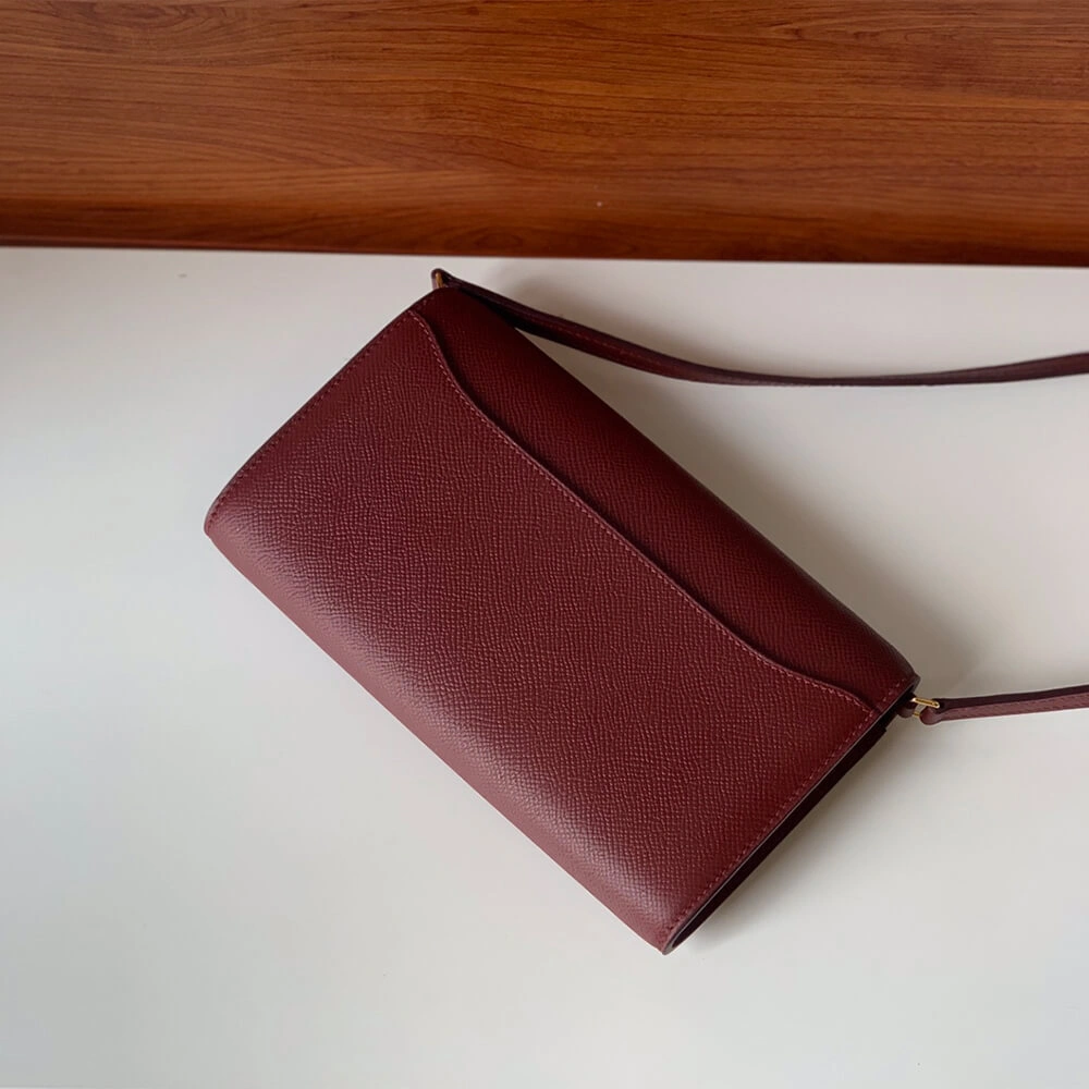 Sophisticated Hermes Constance To Go Rock wallet 1787