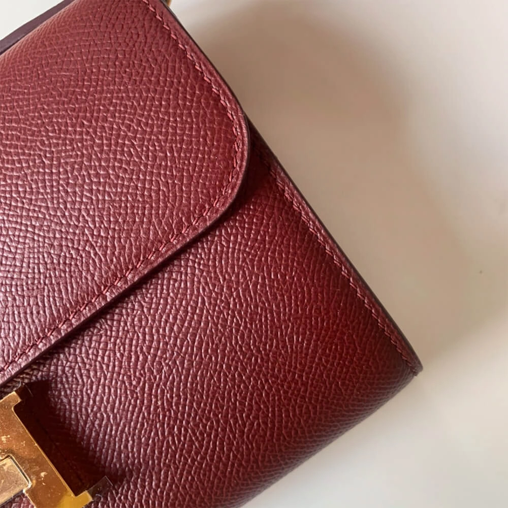 Sophisticated Hermes Constance To Go Rock wallet 1787