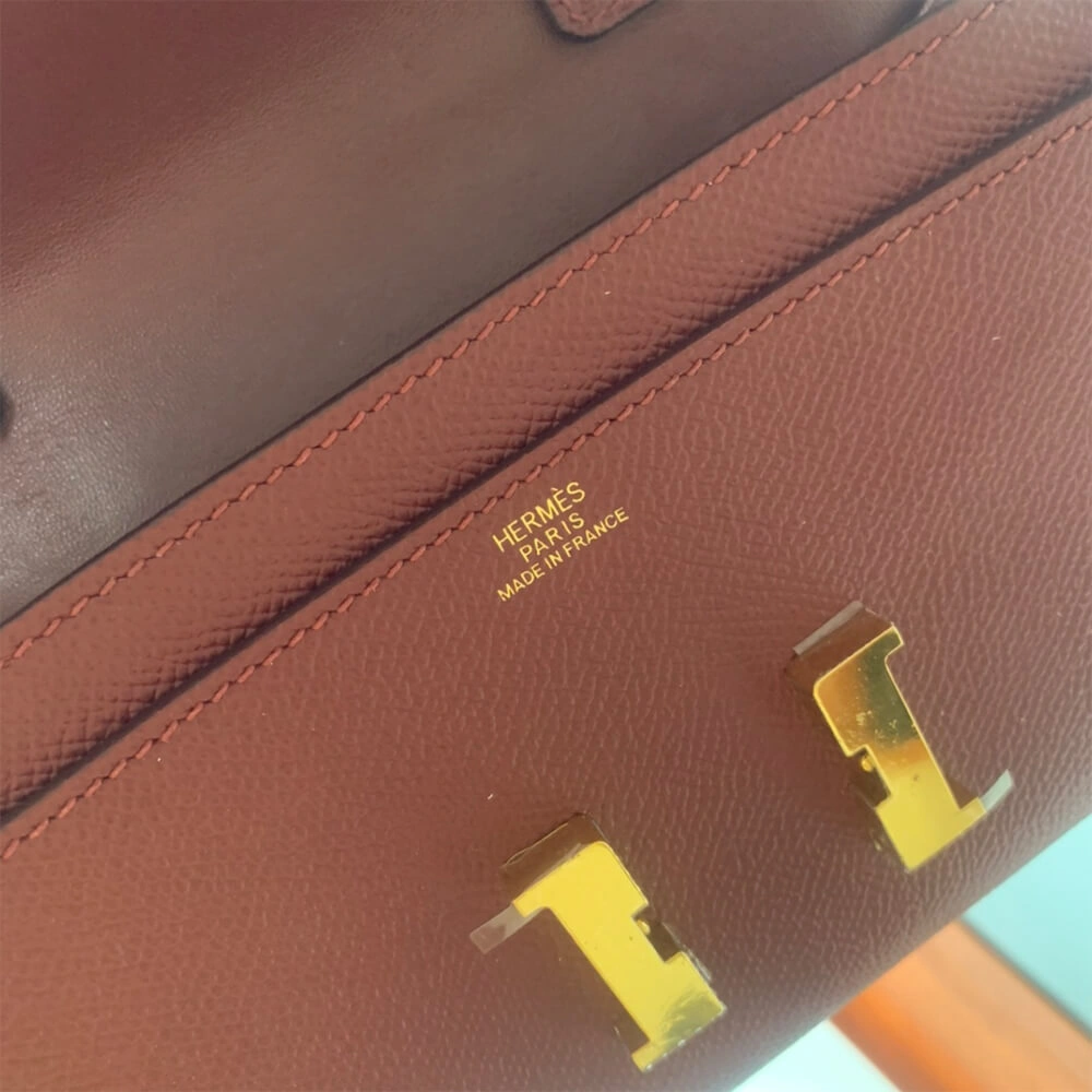 Sophisticated Hermes Constance To Go Rock wallet 1787
