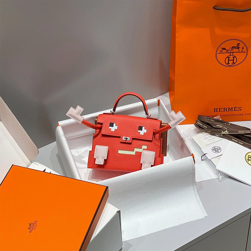 WaterResistant Hermes Kelly Doll Picto(HIGH-END GRADE) 1865