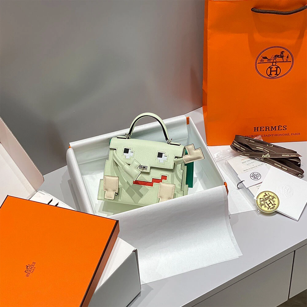 Hermes Kelly Doll Picto(HIGH-END GRADE) Reliable 1855