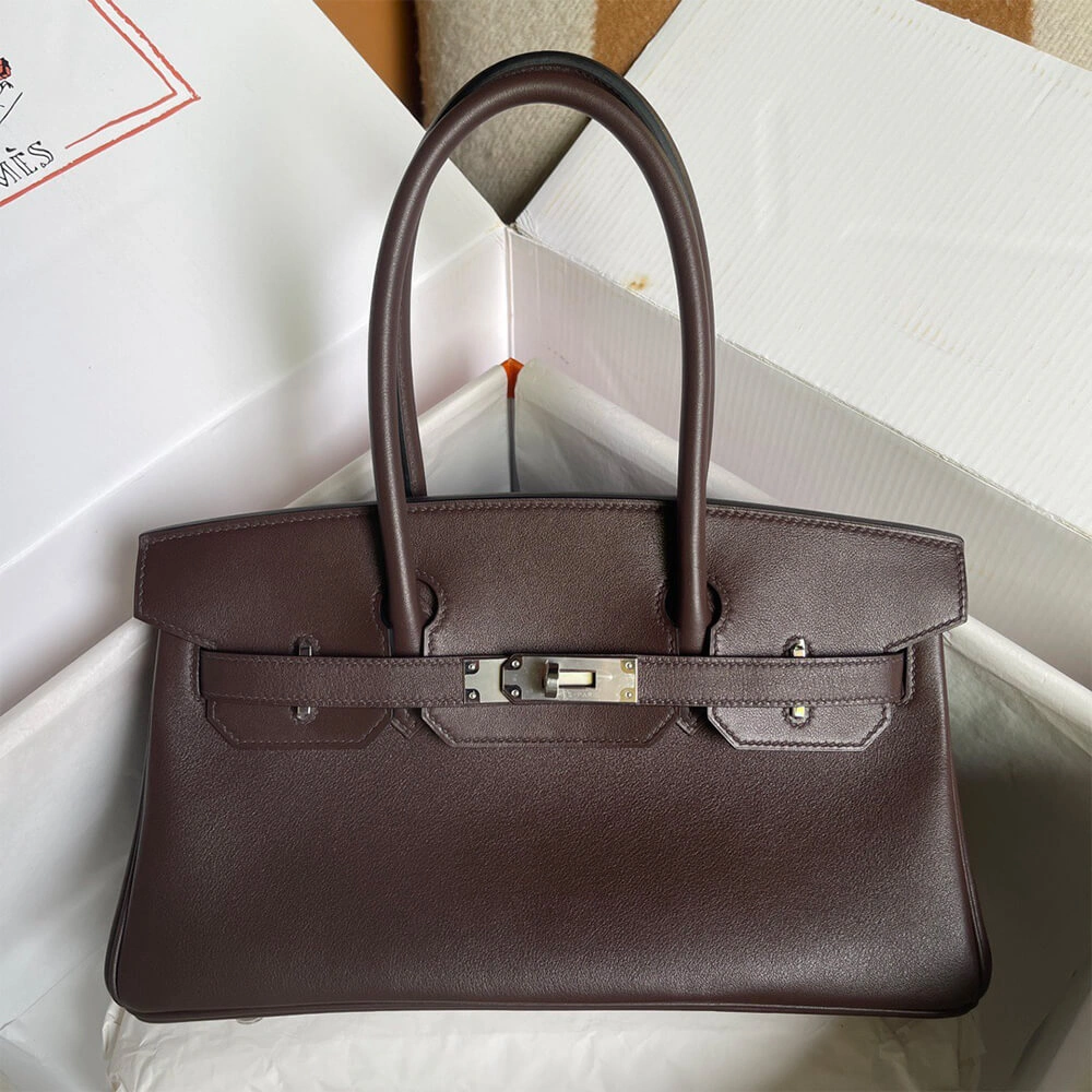 Sophisticated Hermes Shoulder Birkin 29 Evercolor 1815