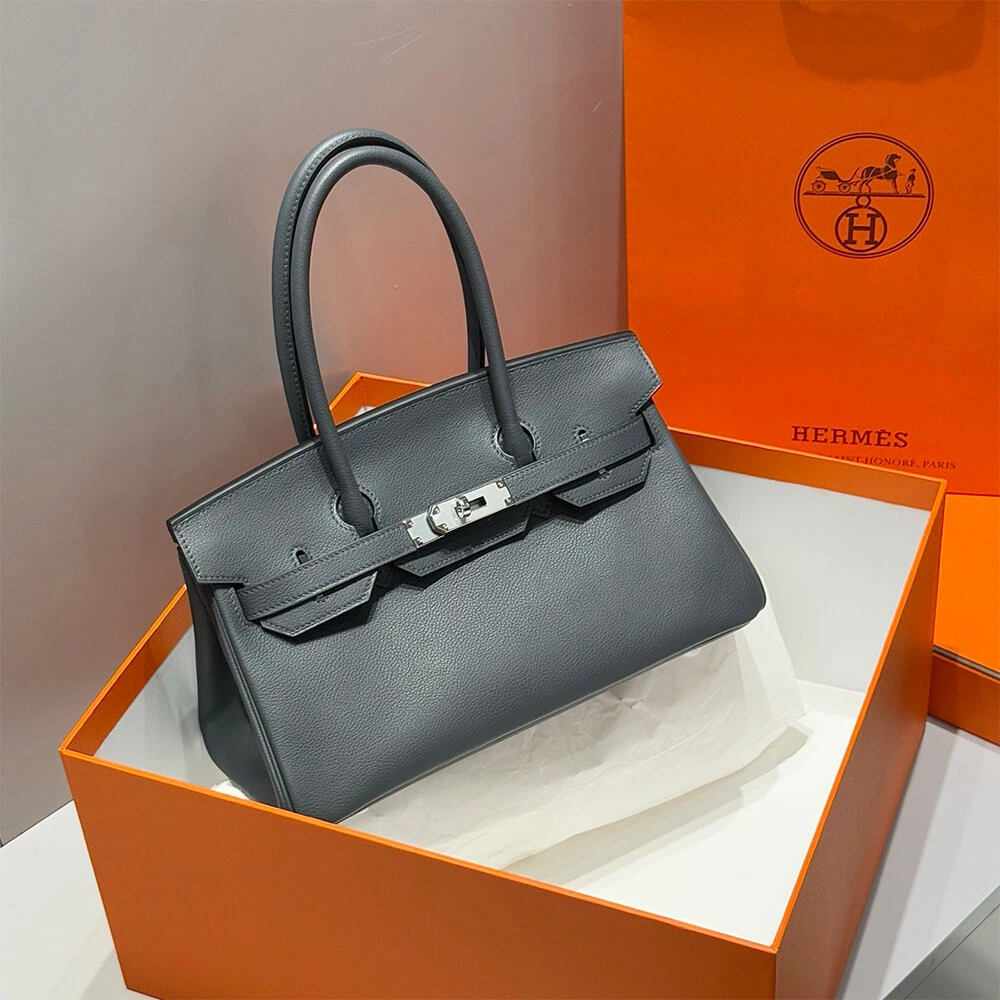 Stylish Hermes Shoulder Birkin 29 Evercolor 1728