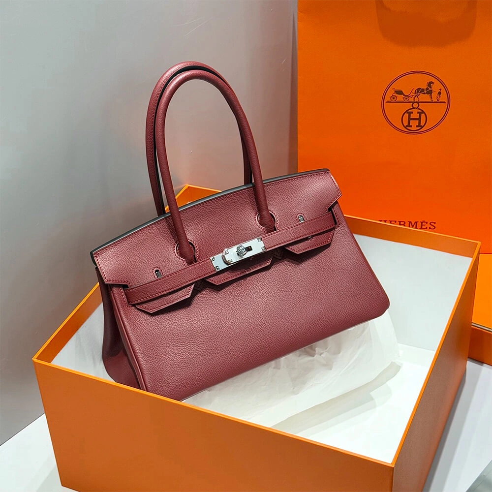 Snug Hermes Shoulder Birkin 29 Evercolor 1731