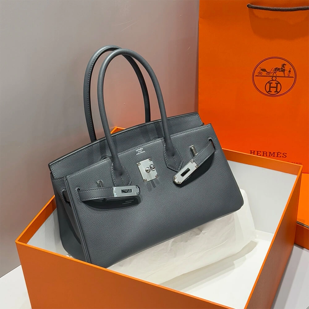 Stylish Hermes Shoulder Birkin 29 Evercolor 1728