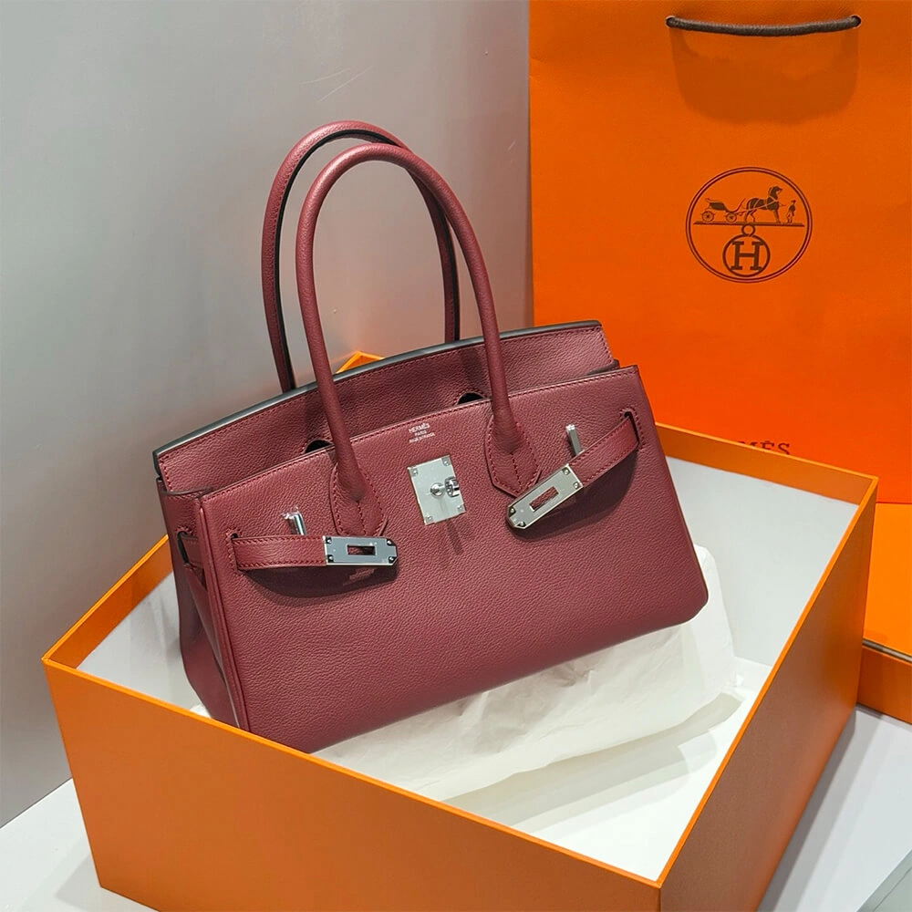 Snug Hermes Shoulder Birkin 29 Evercolor 1731