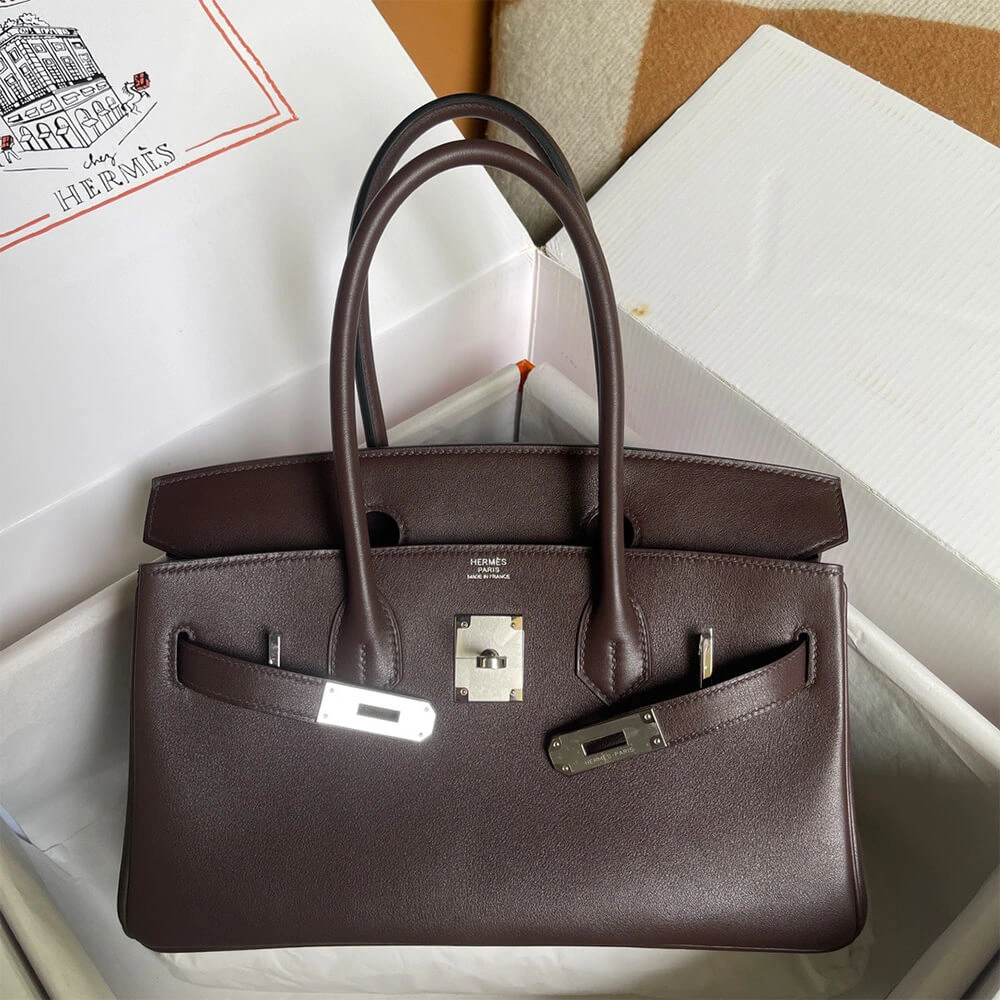 Sophisticated Hermes Shoulder Birkin 29 Evercolor 1815