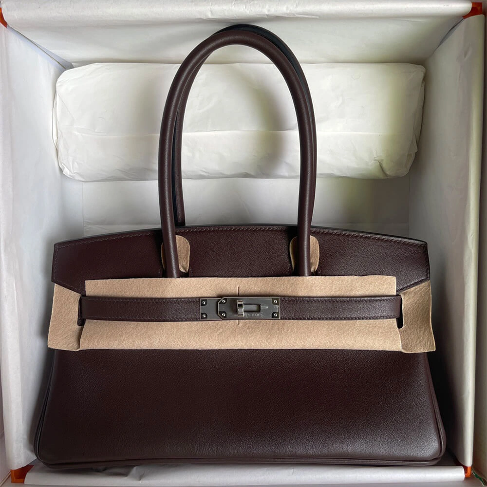Sophisticated Hermes Shoulder Birkin 29 Evercolor 1815