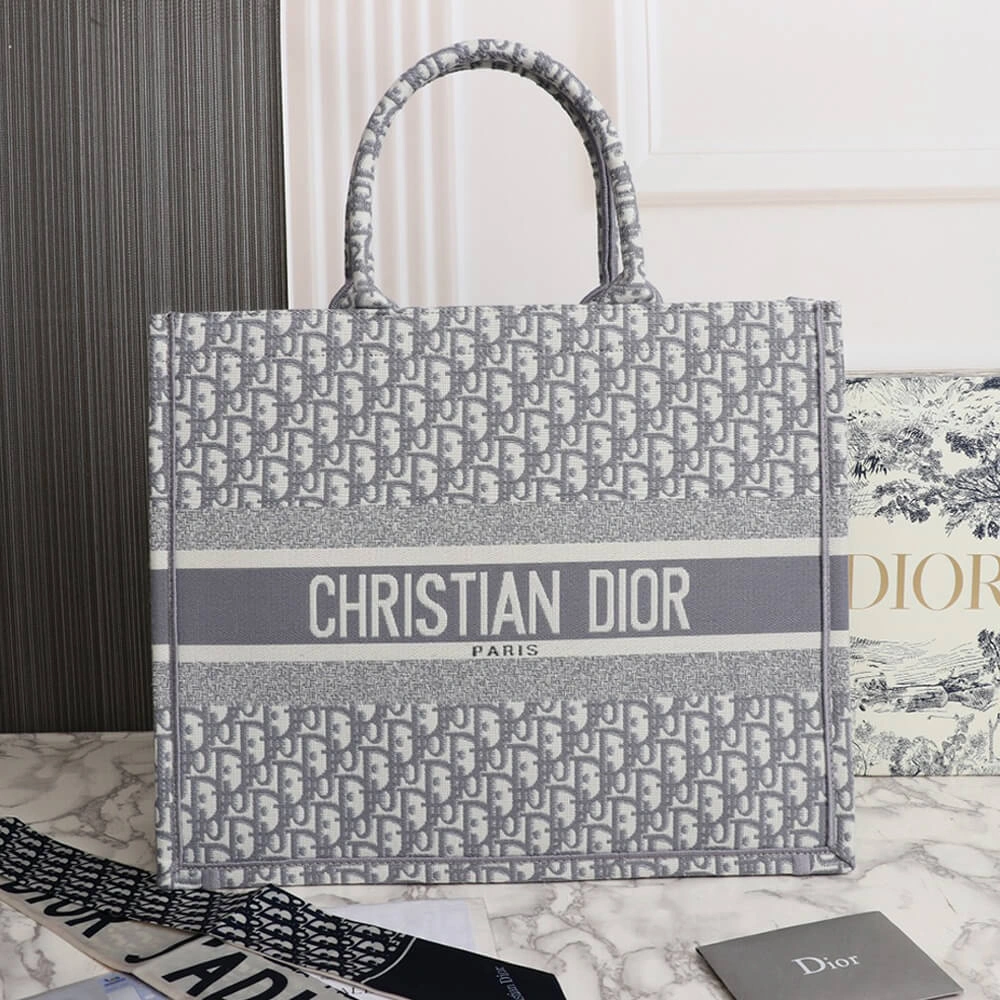 Colorful LARGE DIOR BOOK TOTE 2411