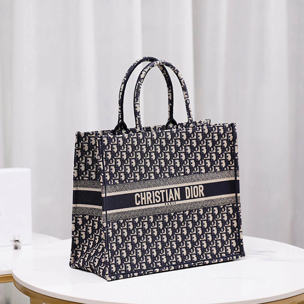 Classic LARGE DIOR BOOK TOTE 2403