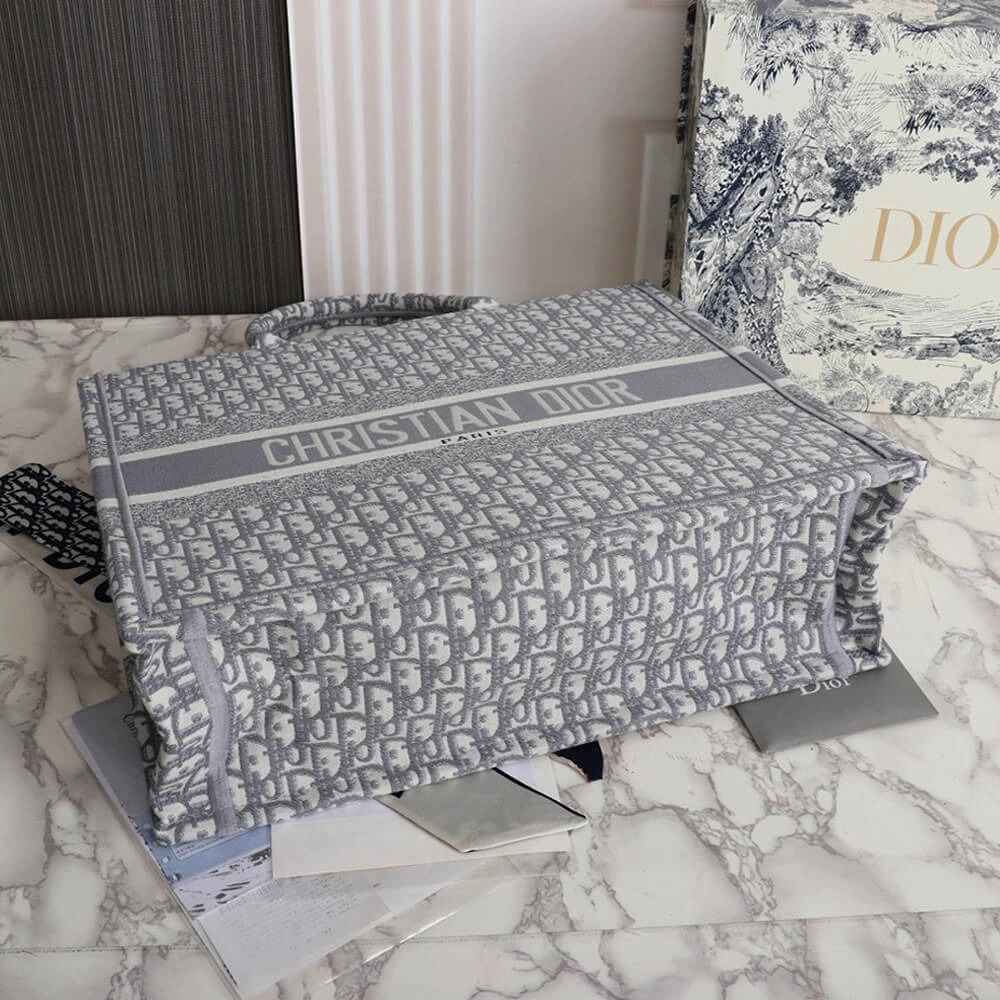 Colorful LARGE DIOR BOOK TOTE 2411