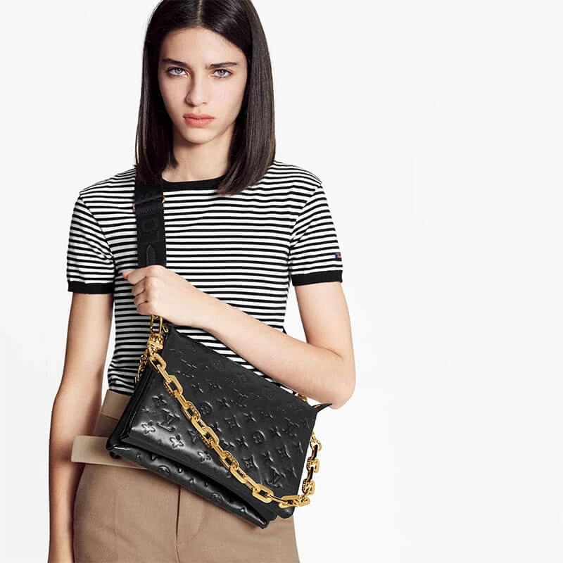 Contemporary LV Coussin PM Handbag 801