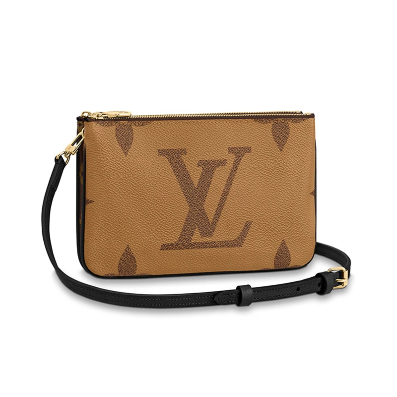 Lightweight LV Double Zip Pochette 865