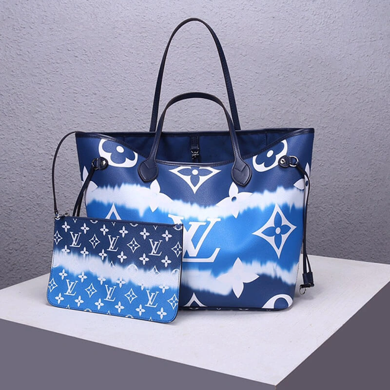 LV Escale Neverfull MM Tote Refined 807
