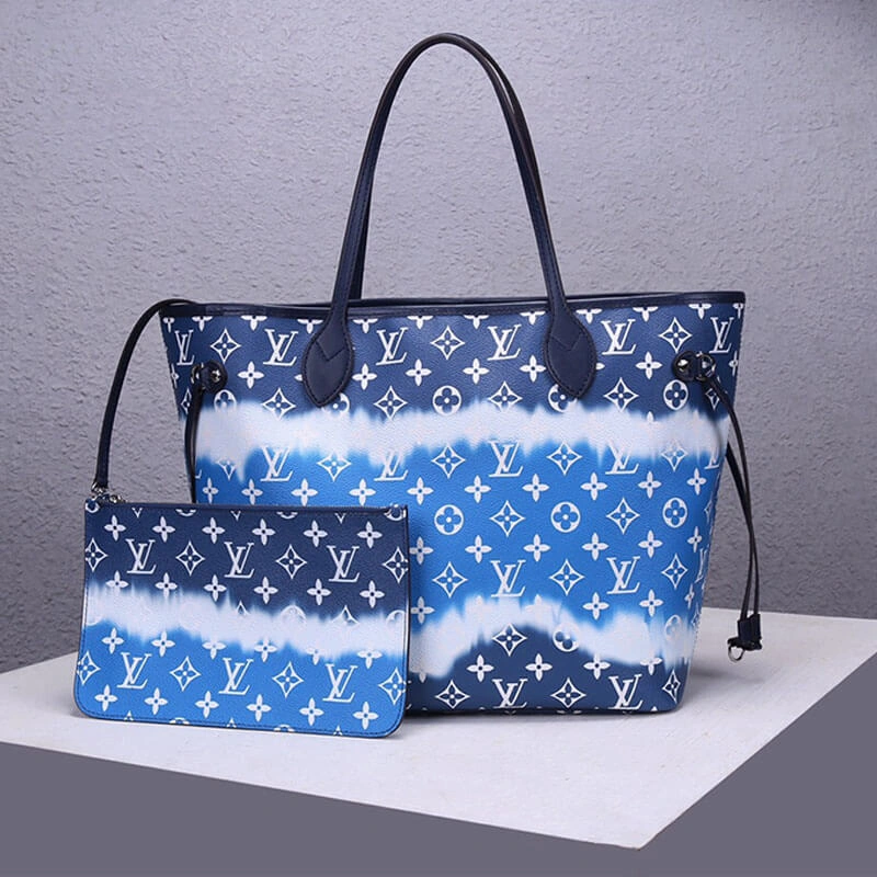 LV Escale Neverfull MM Tote Refined 807