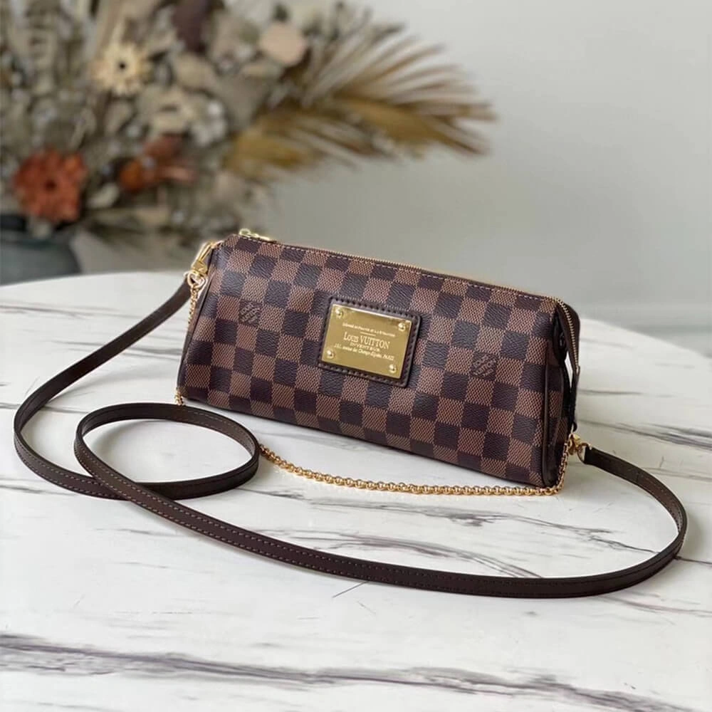 Upgraded LV Eva Clutch Shoulder Bag 2 Way Bag 542